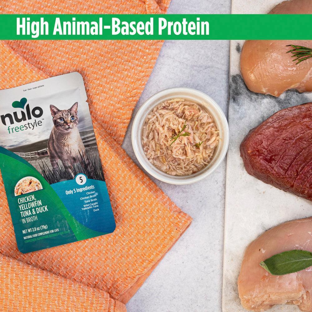 Nulo Freestyle Chicken, Tuna, and Duck Meaty Topper for Cats - Image 4