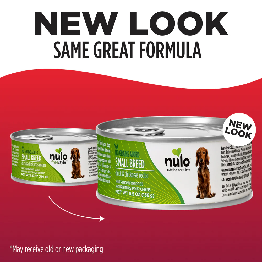 Nulo Freestyle Small Breed Duck and Chickpeas Pate Wet Dog Food - Image 7