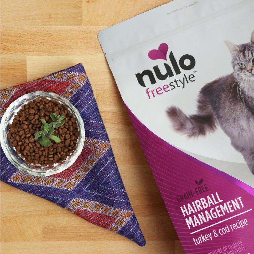 Nulo Freestyle Hairball Management Turkey and Cod Dry Cat Food - Image 3