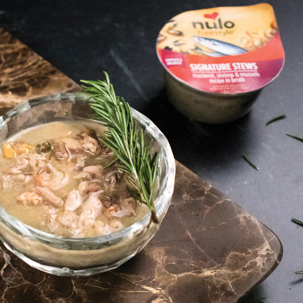 Nulo Freestyle Signature Stew Mackerel, Shrimp, and Mussels Wet Cat Food Cup - Image 3