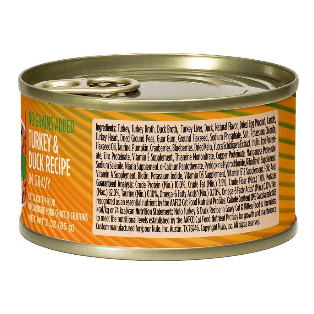 Nulo Minced Turkey and Duck Wet Cat Food - Image 2
