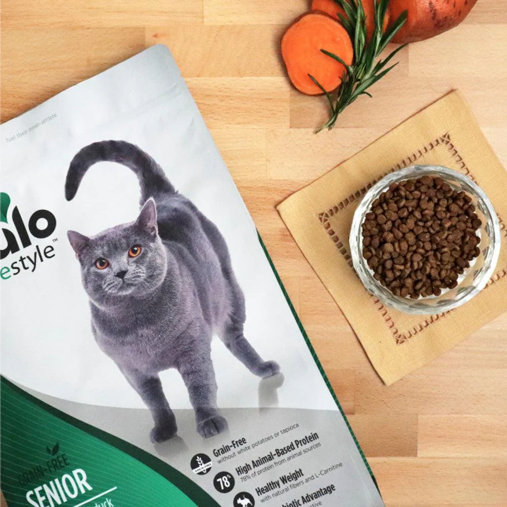 Nulo Freestyle Senior Alaskan Pollock and Duck Dry Cat Food - Image 3