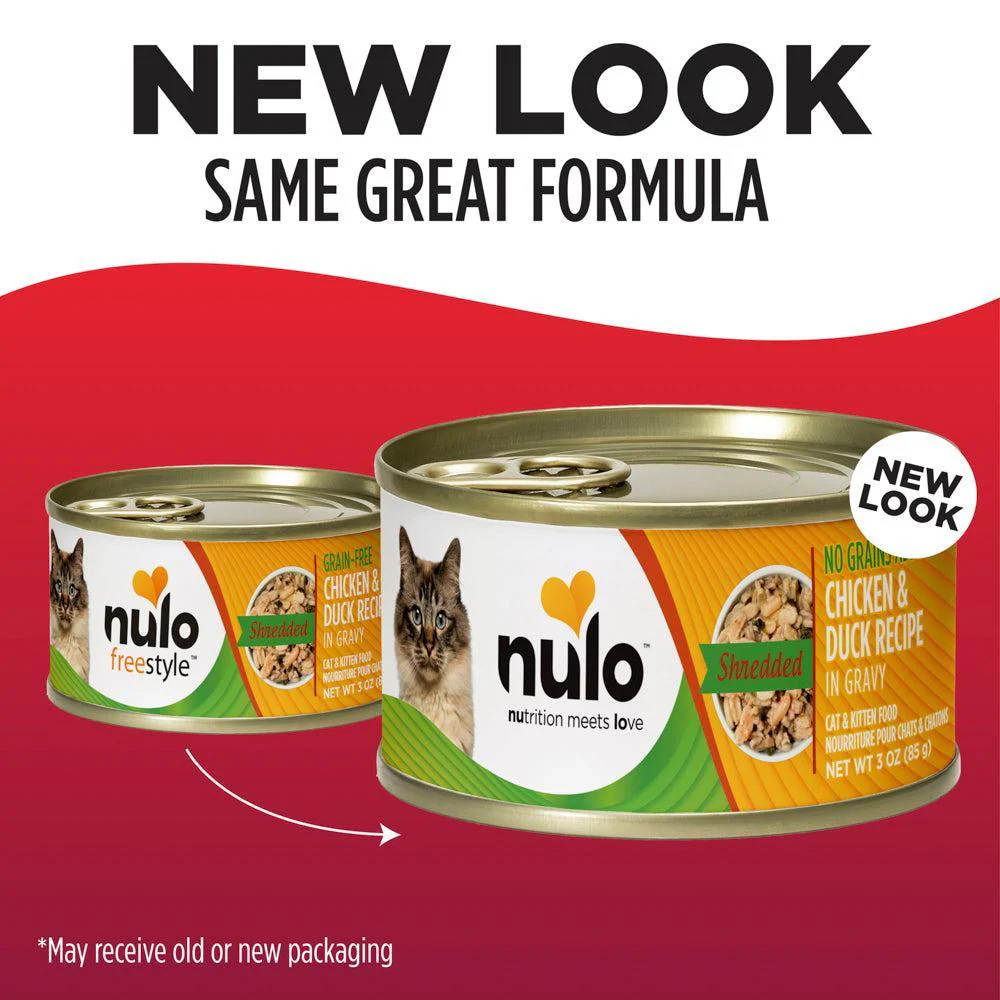 Nulo Shredded Chicken and Duck in Gravy Wet Cat Food - Image 8
