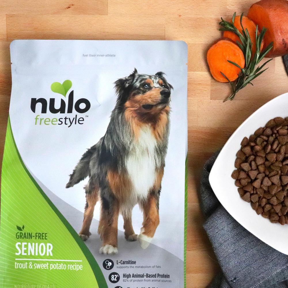 Nulo Freestyle Trout and Sweet Potato Senior Dry Dog Food - Image 3