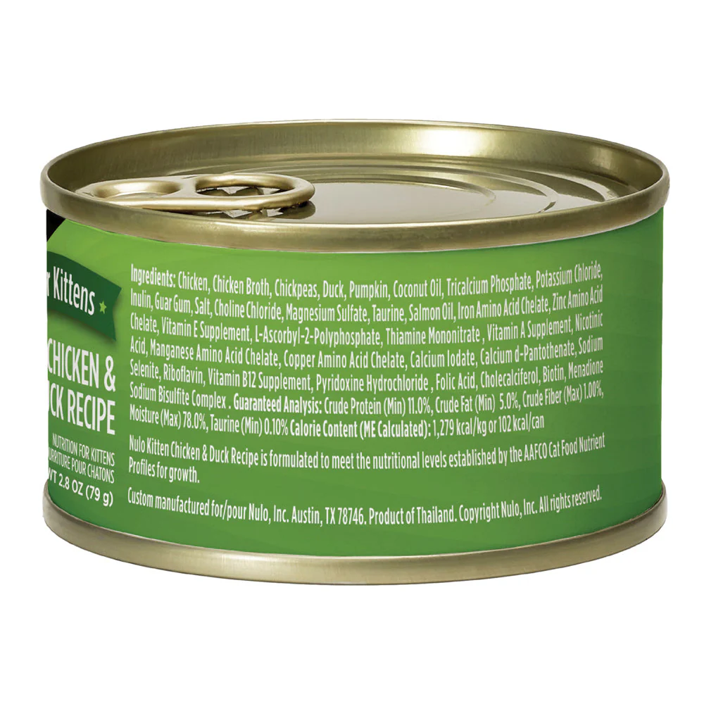 Nulo Chicken and Duck Pate with Shreds Wet Kitten Food - Image 2