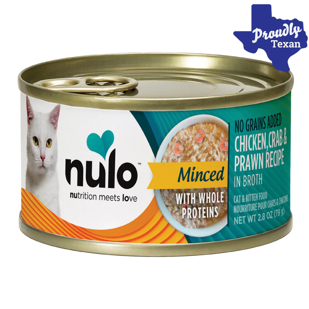 Nulo Minced Chicken, Crab, and Prawn Wet Cat and Kitten Food
