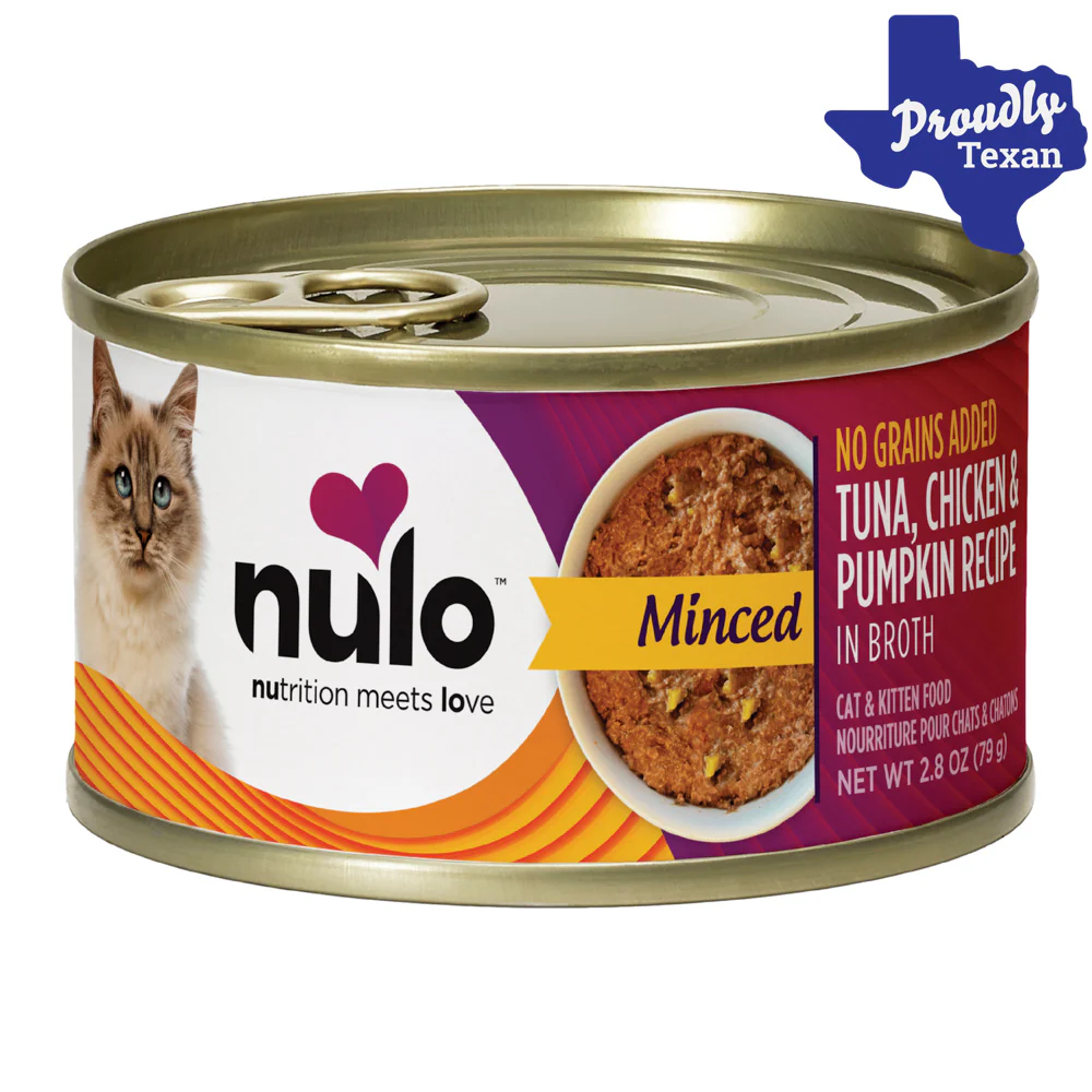 Nulo Minced Tuna, Chicken, and Pumpkin Wet Cat and Kitten Food