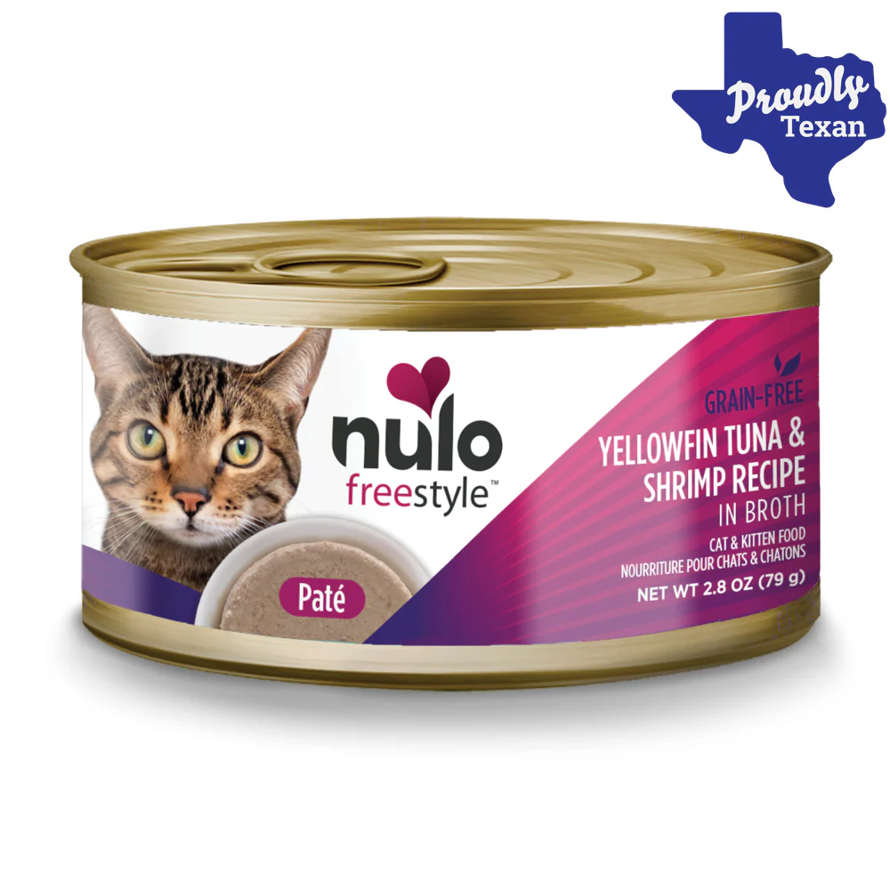 Nulo Freestyle Yellowfin Tuna and Shrimp Pate Wet Cat and Kitten Food