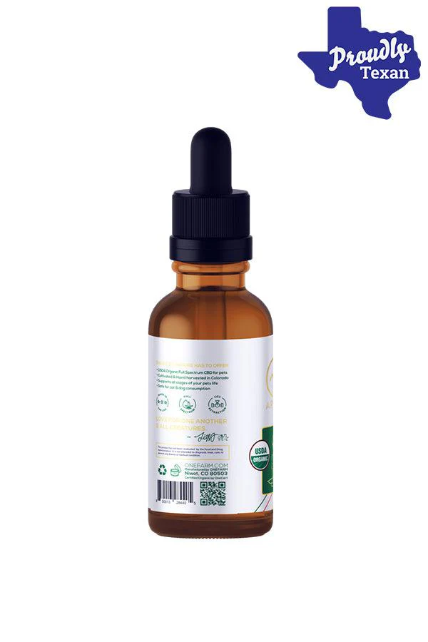 One Farm Organic Pet Hemp Oil - Image 3