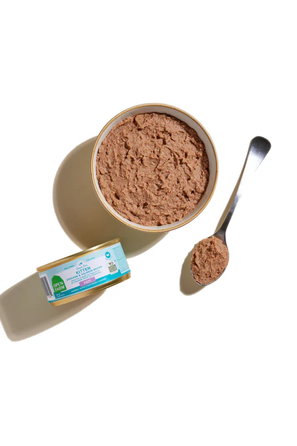 Open Farm Chicken and Salmon Pate Wet Kitten Food - Image 2