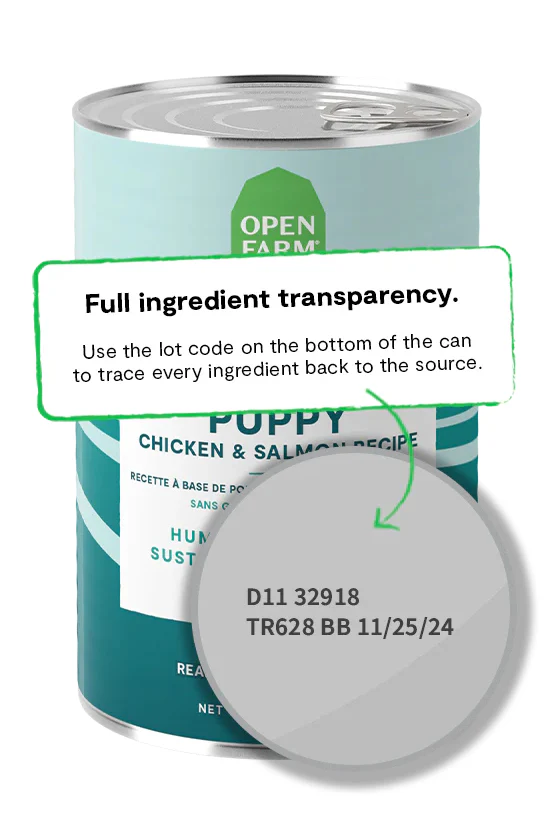 Open Farm Chicken and Salmon Pate Wet Puppy Food - Image 4
