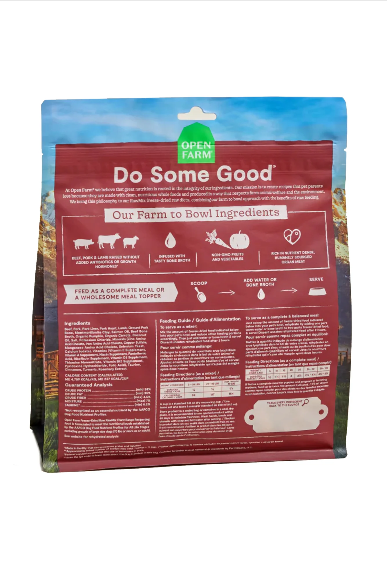 Open Farm Raw Mix Front Range Freeze-Dried Meal Mixers - Image 2