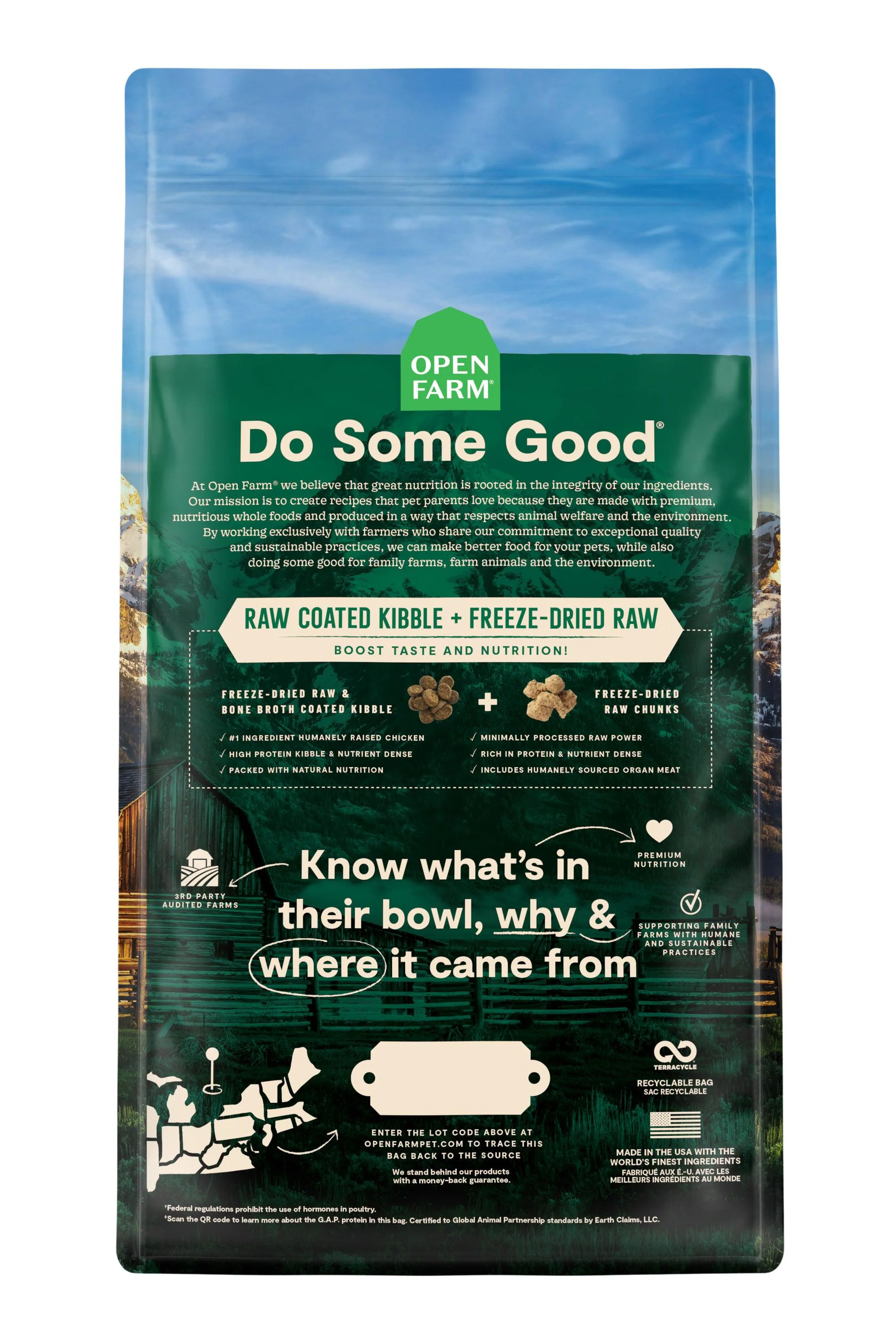 Open Farm Raw Mix Open Prairie Dry Cat Food - Image 2