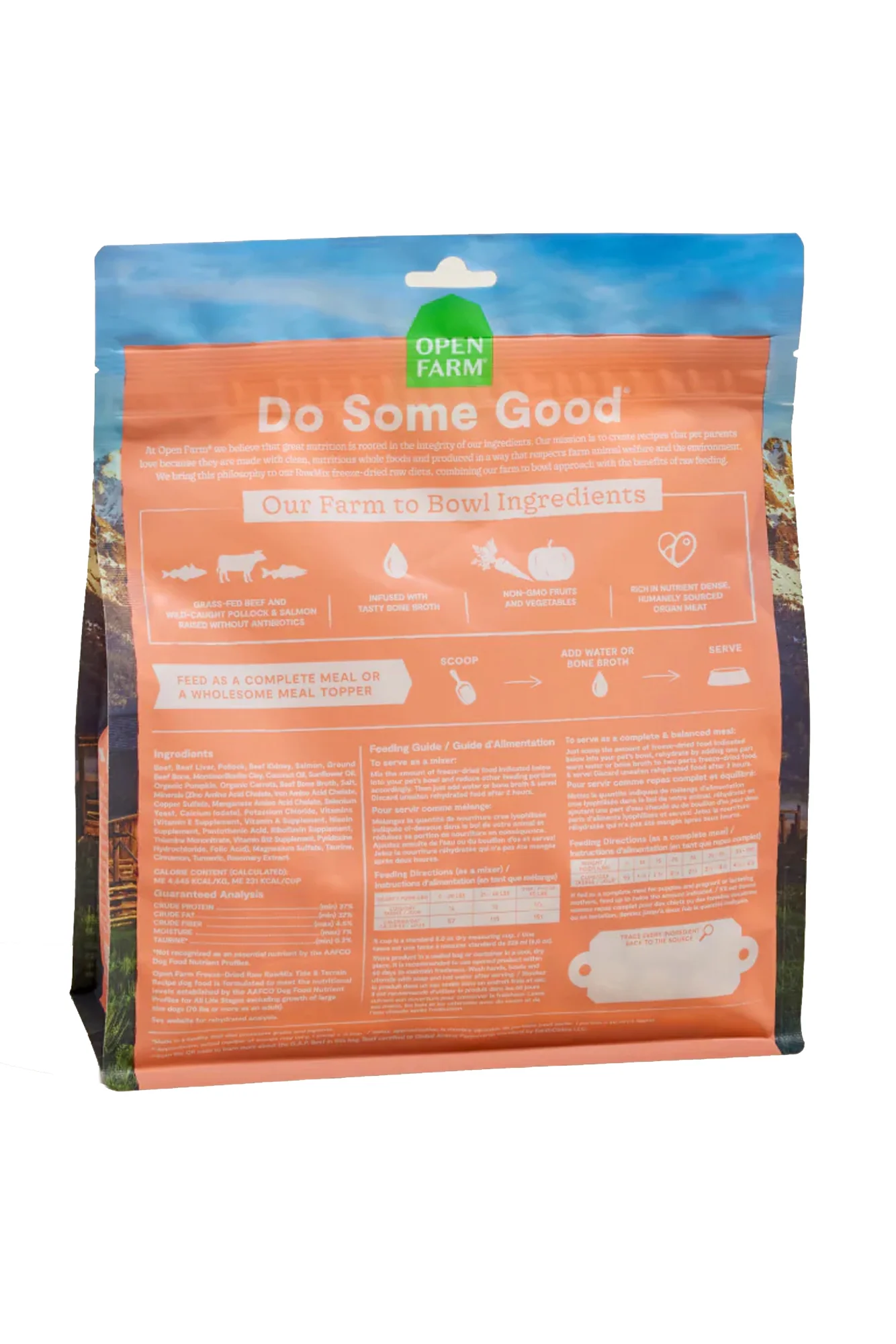 Open Farm Raw Mix Tide and Terrain Freeze-Dried Meal Mixers - Image 2