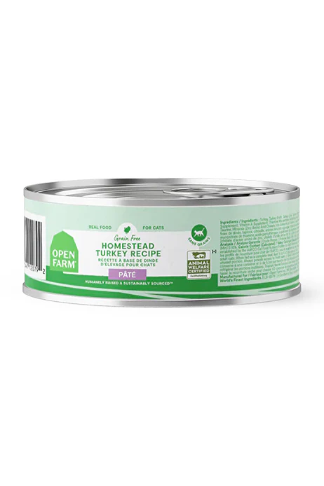 Open Farm Homestead Turkey Pate Wet Cat Food
