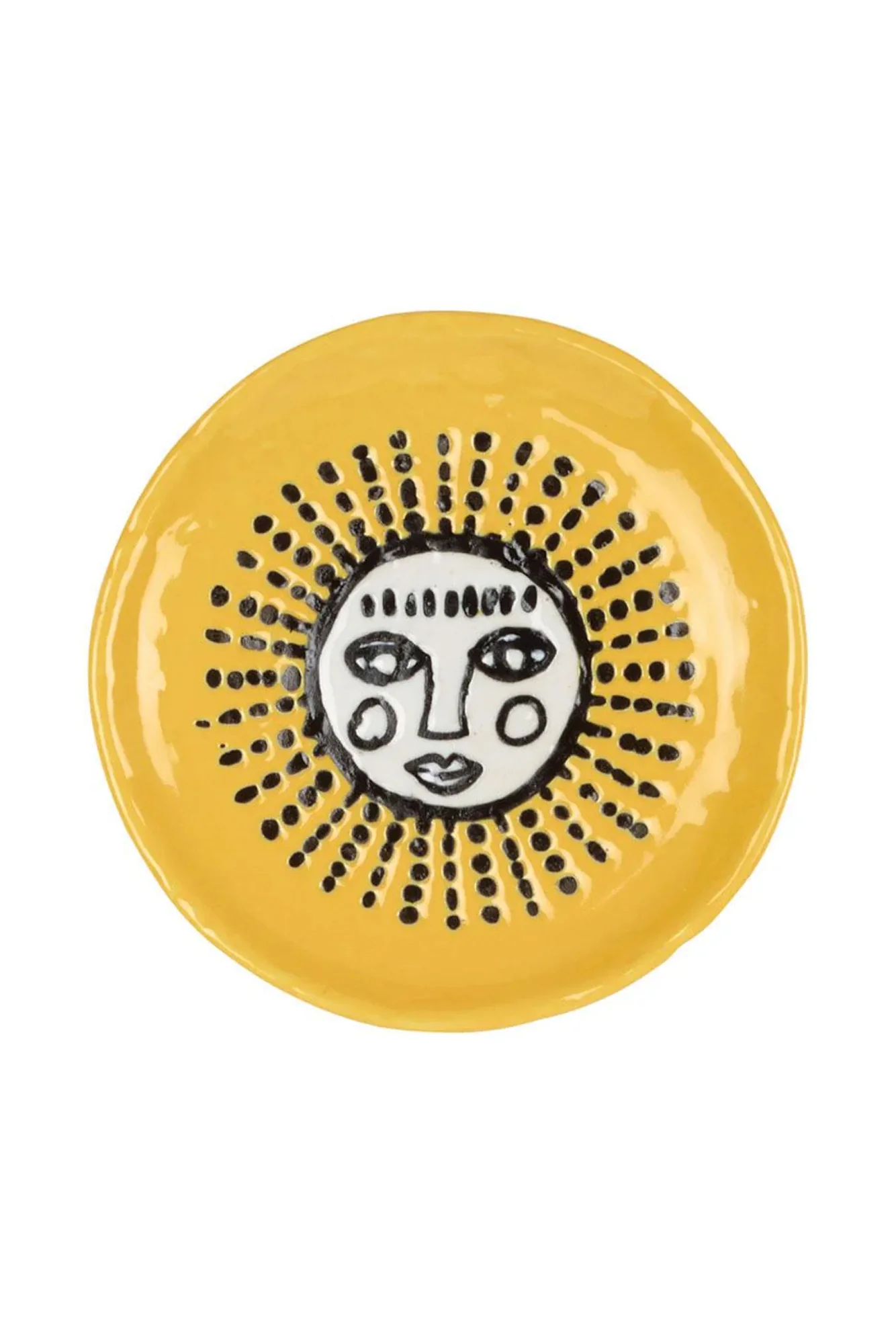 Ore Cuppa Yellow Sun Cat Dish
