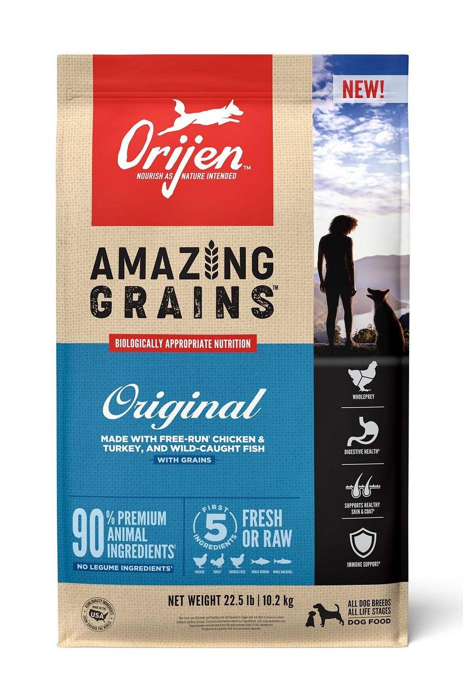 Orijen Amazing Grain Original Dry Dog Food - Image 2