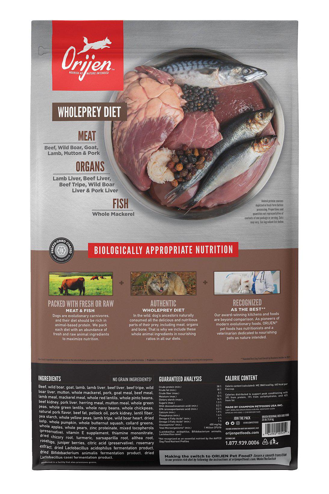 Orijen Regional Red Dry Dog Food - Image 2