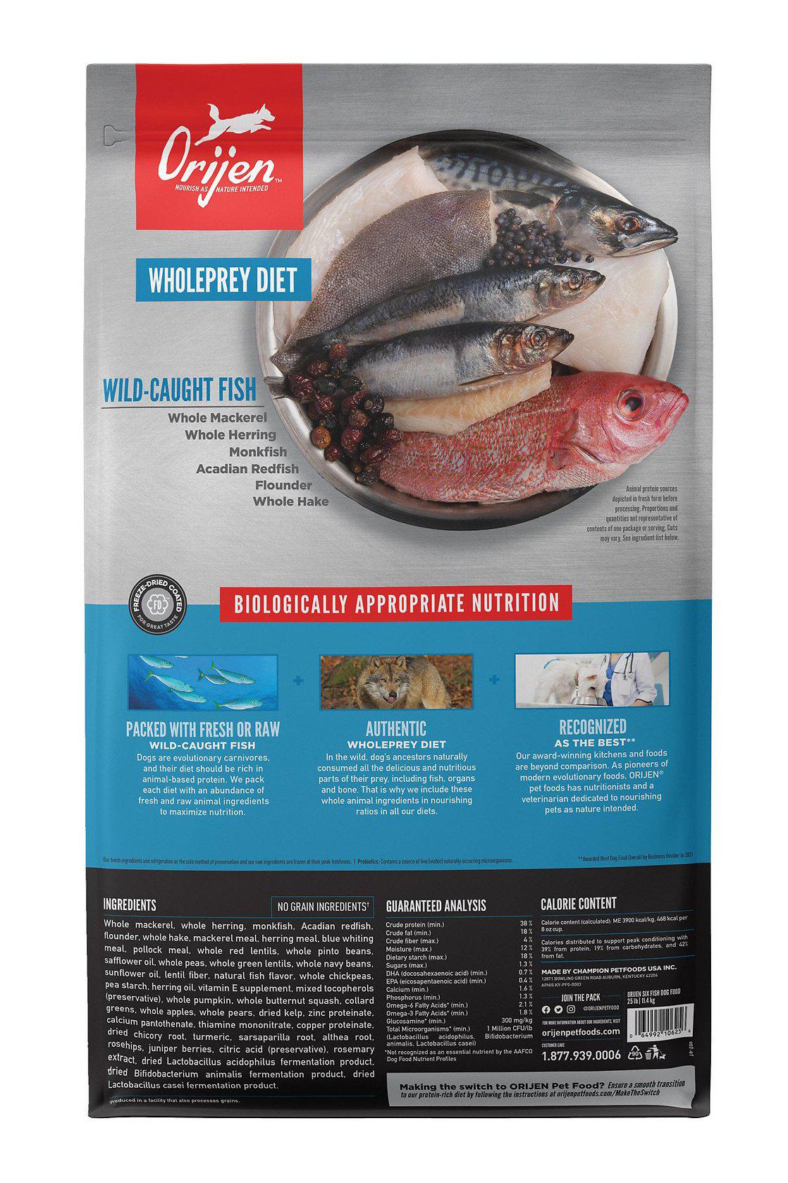 Orijen Six Fish Dry Dog Food - Image 2