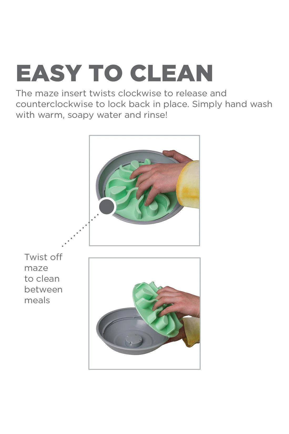 Outward Hound Fun Feeder Wobble Mint Slo Bowl - Discontinued - Image 5