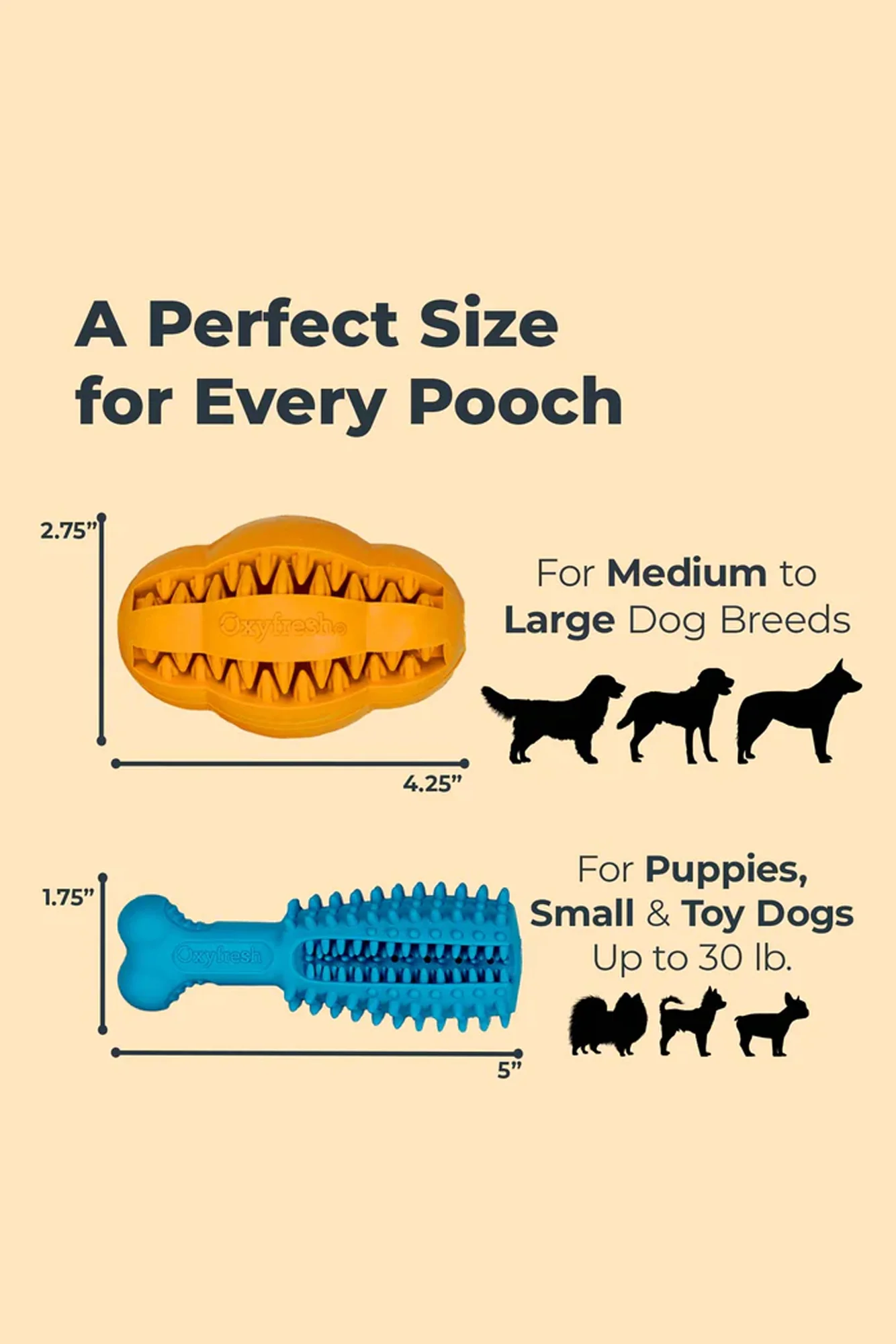 Oxyfresh Dental Chew Dog Toy - Image 5