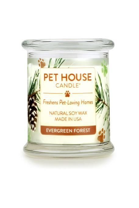 Pet House Evergreen Forest Soy and Essential Oil Candle