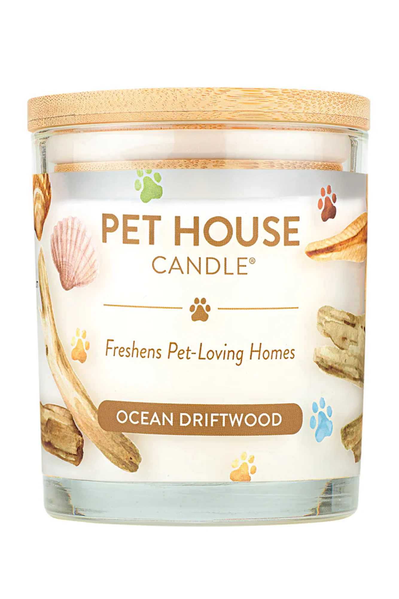Pet House Ocean Driftwood Soy and Essential Oil Candle