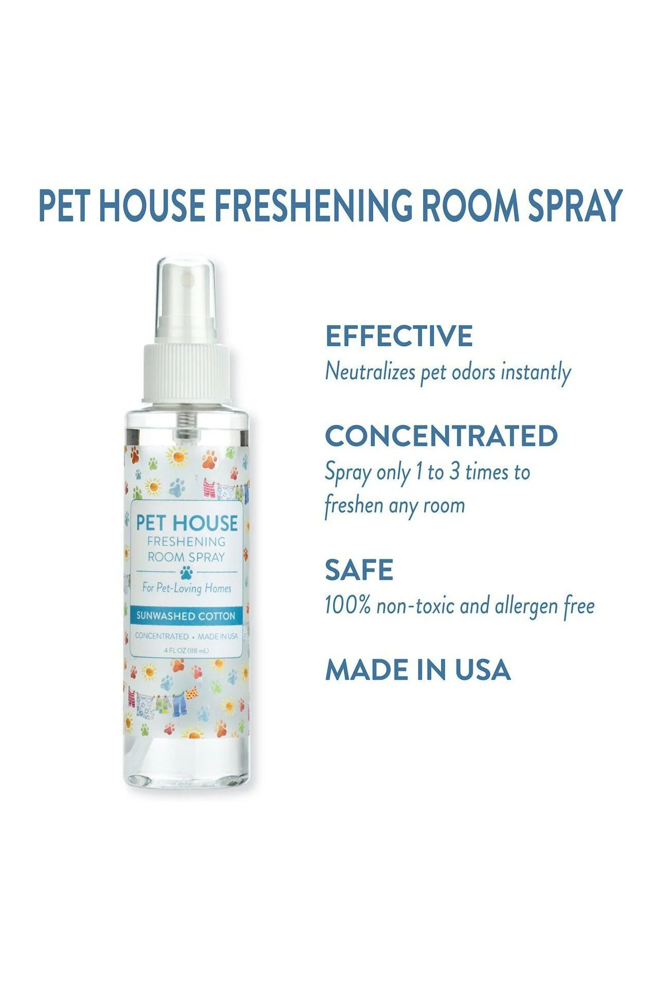 Pet House Room Spray Sunwashed Cotton - Image 2