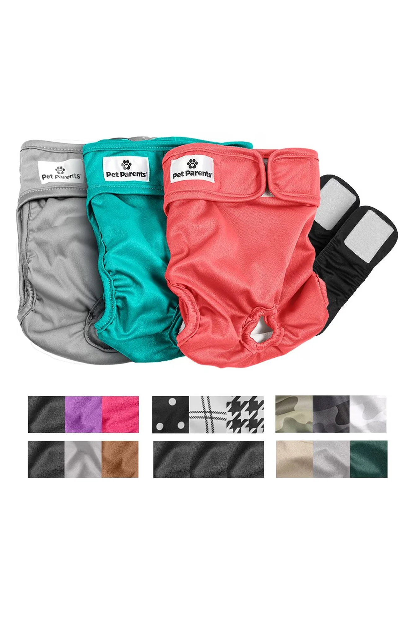 Pet Parents Bella Washable Diapers 3 Pack - Image 2