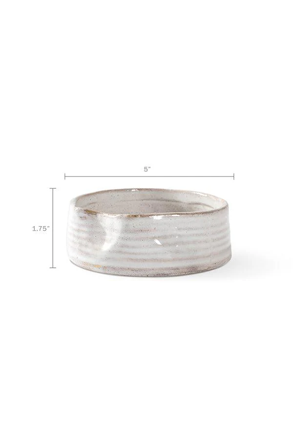 PetShop Pinched Stoneware Pet Bowl - Image 3