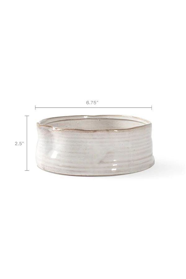 PetShop Pinched Stoneware Pet Bowl - Image 4