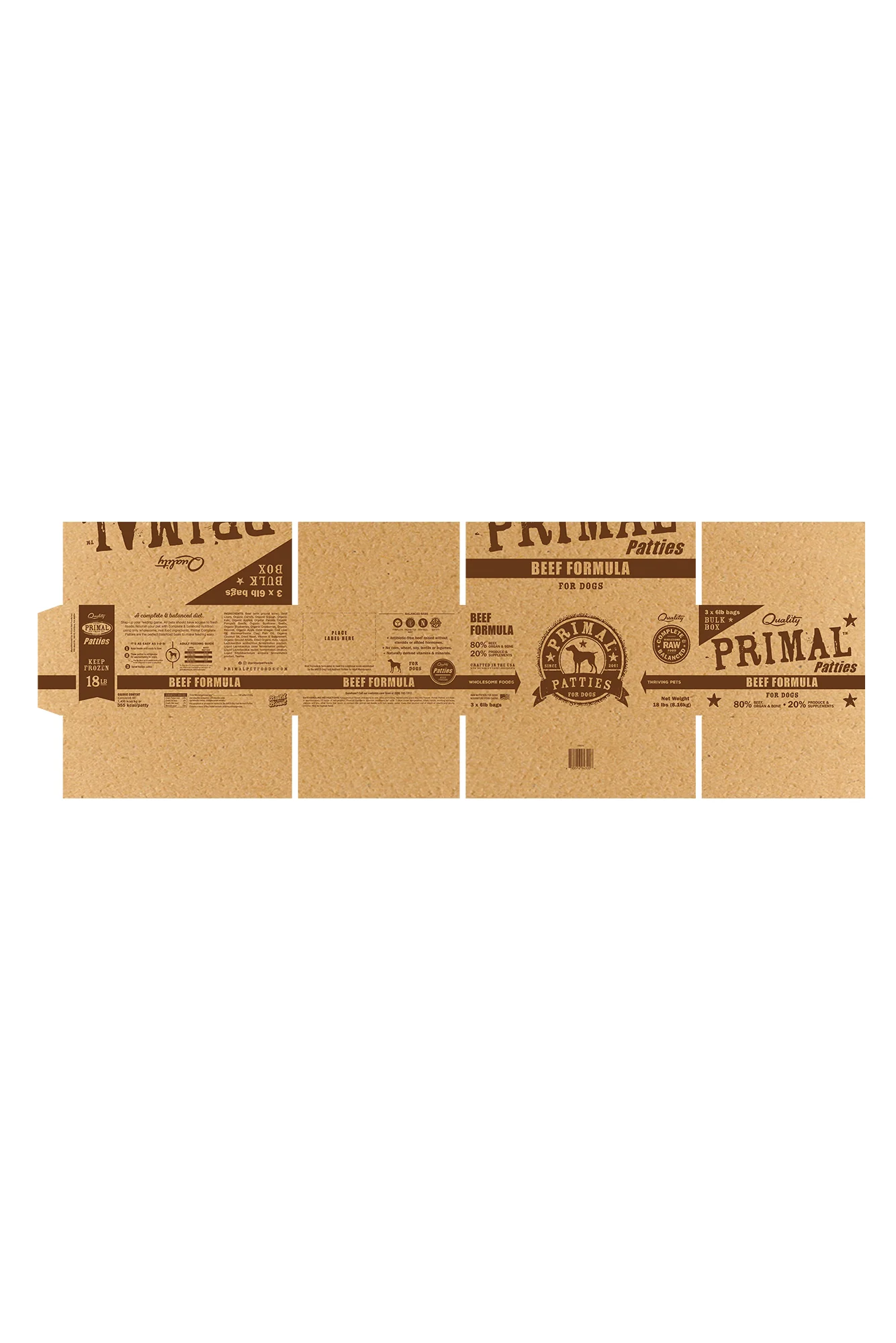 Primal Beef Frozen Raw Dog Food - Image 6