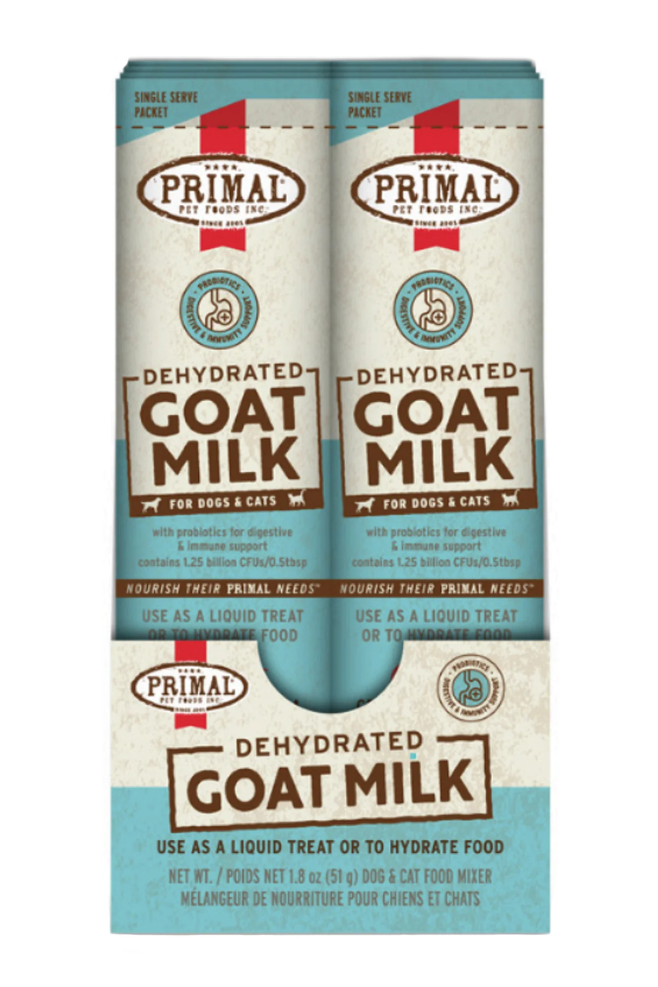 Primal Dehydrated Goat Milk for Dogs and Cats