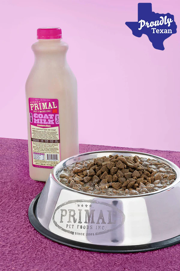 Primal Raw Goat's Milk Cranberry Blast Frozen Supplement for Pets - Image 4