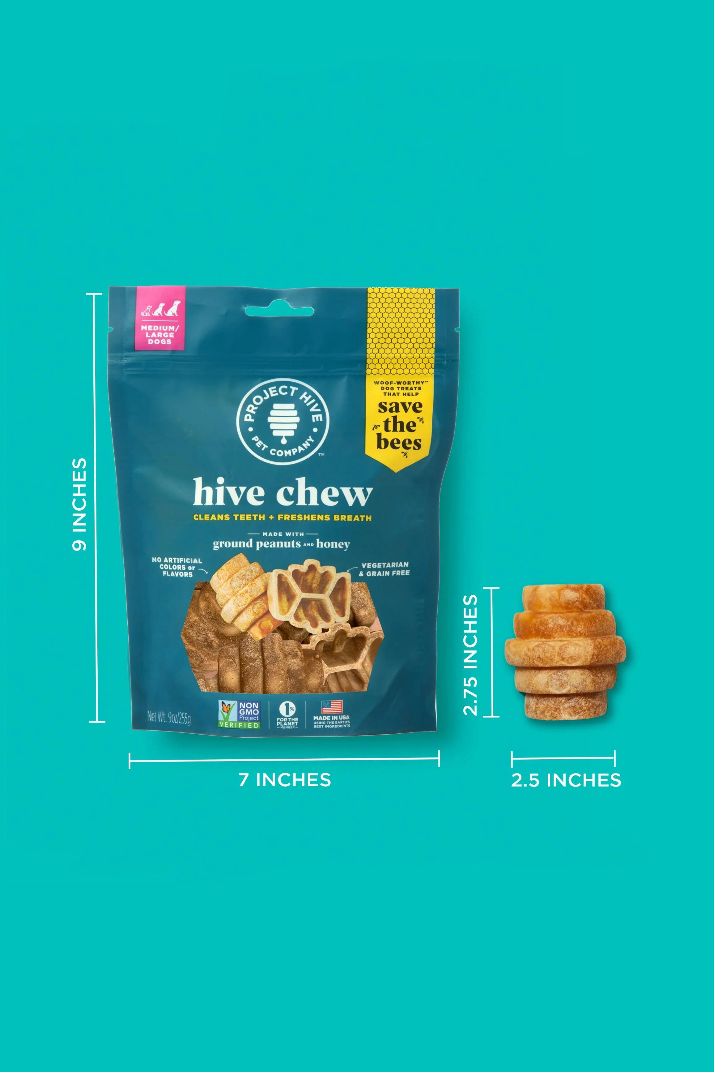 Project Hive Dental Dog Chews for Dogs - Image 4