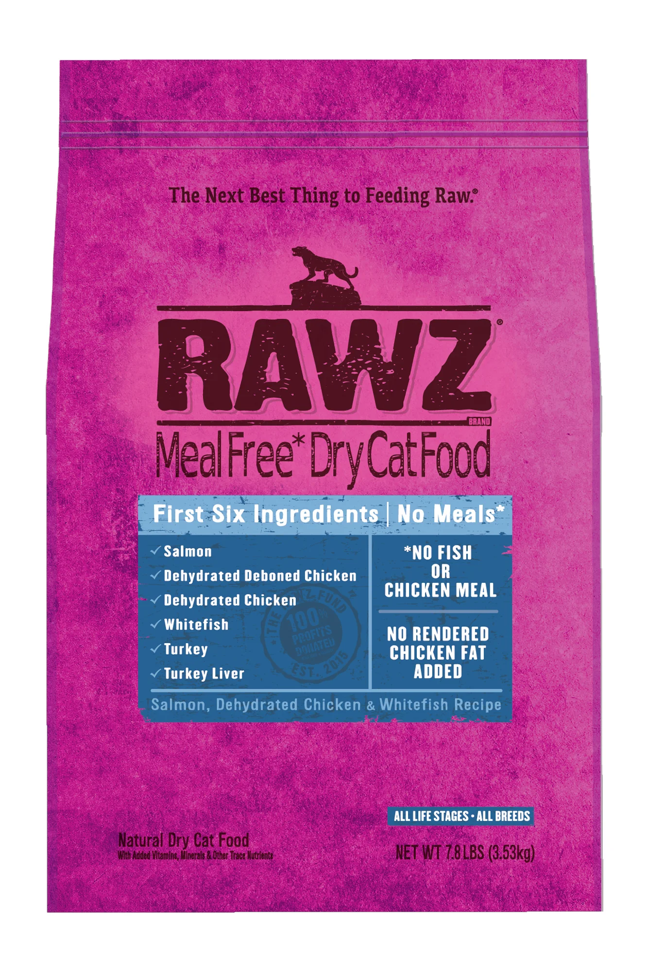 Rawz Salmon, Chicken, and Whitefish Dry Cat Food - Image 4