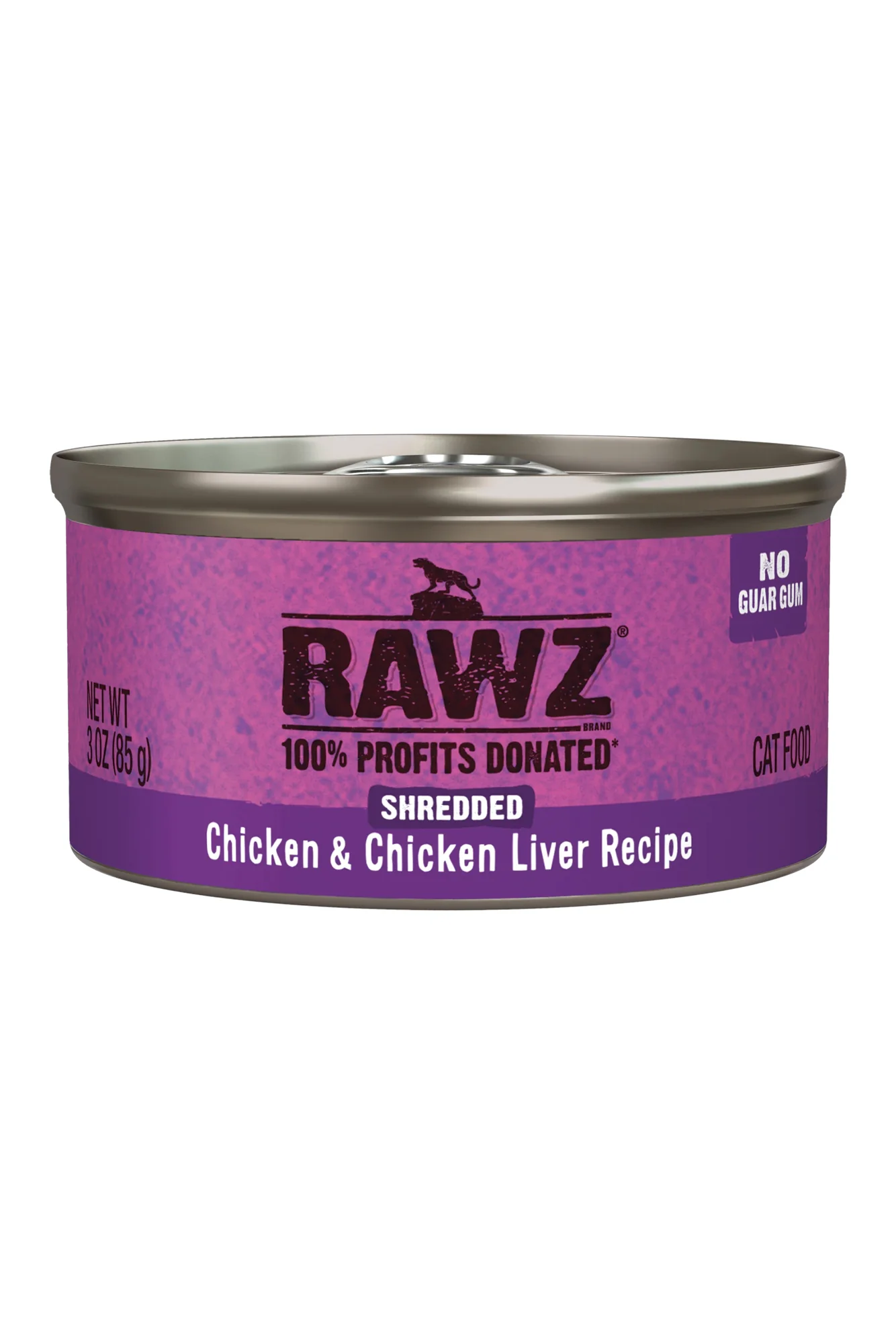 Rawz Shredded Chicken and Chicken Liver Wet Cat Food - Image 3