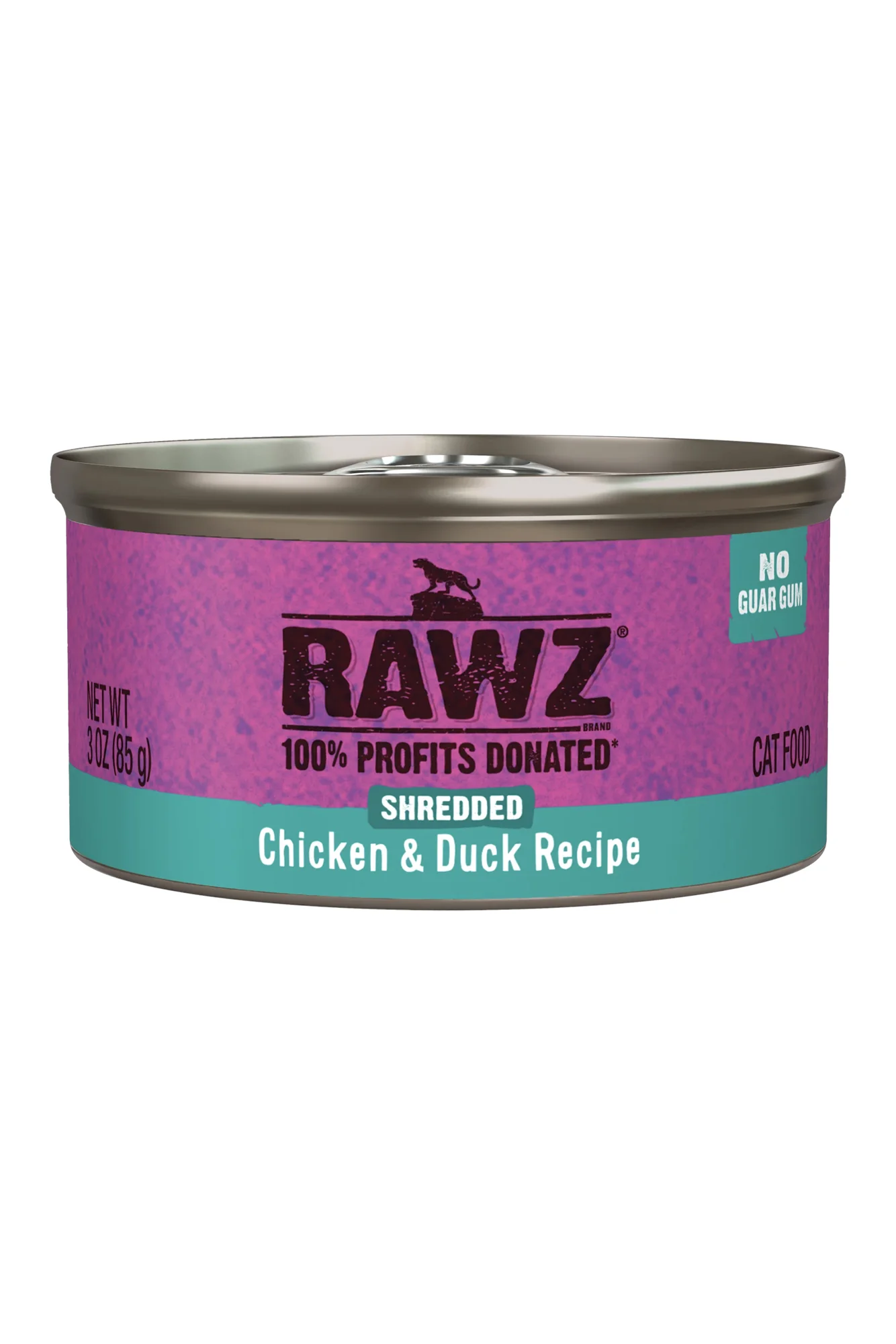 Rawz Shredded Chicken and Duck Wet Cat Food - Image 3