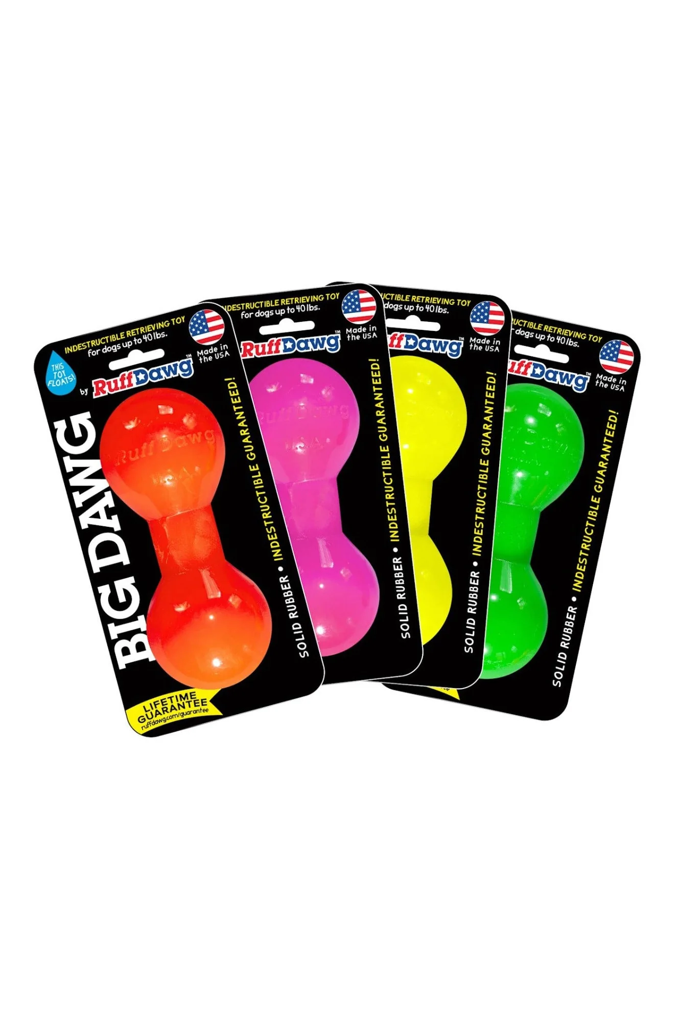 Ruff Dawg Indestructible Big Dawg Barbell Dog Toy - Image 4