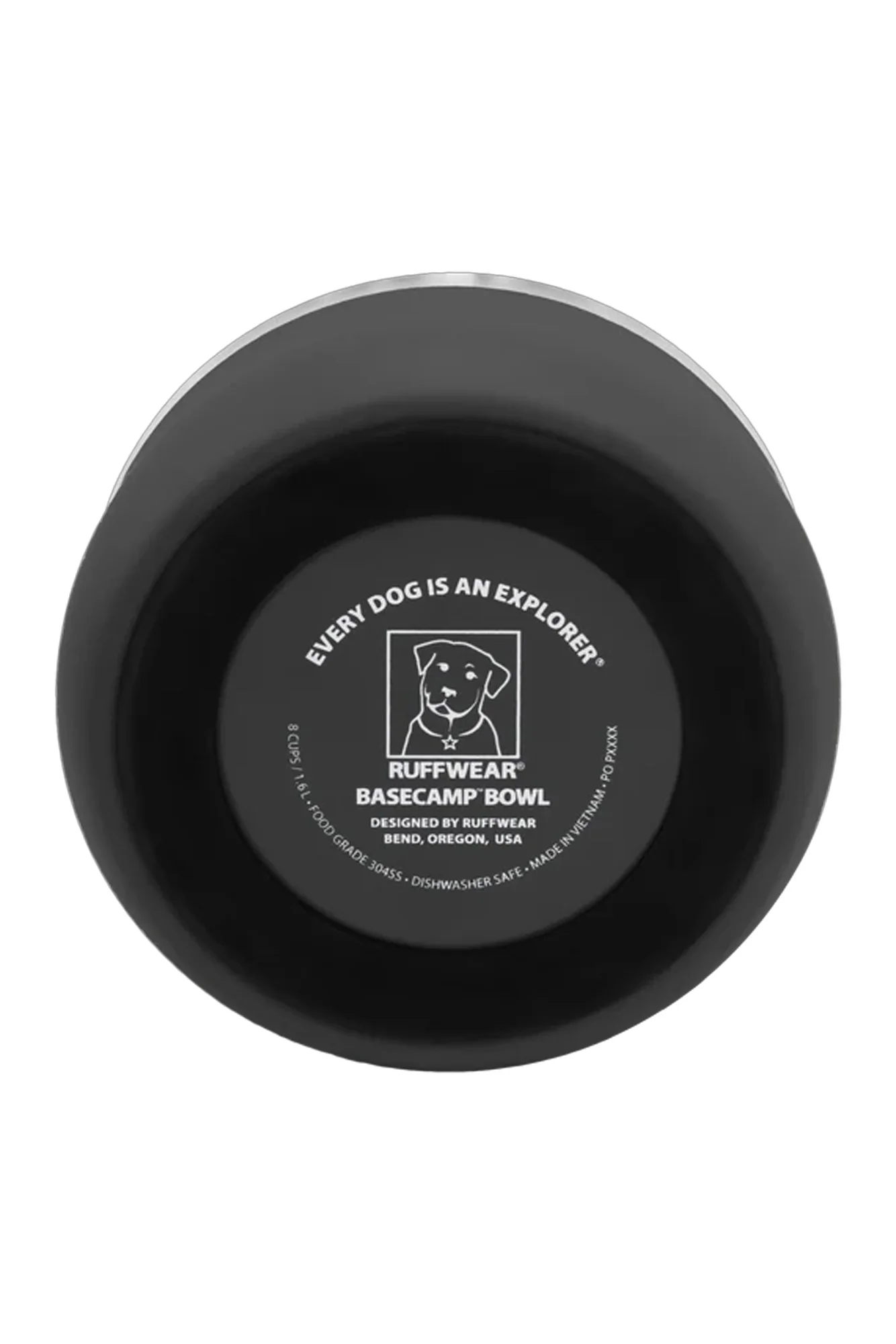 Ruffwear Basalt Gray Basecamp Bowl - Image 2