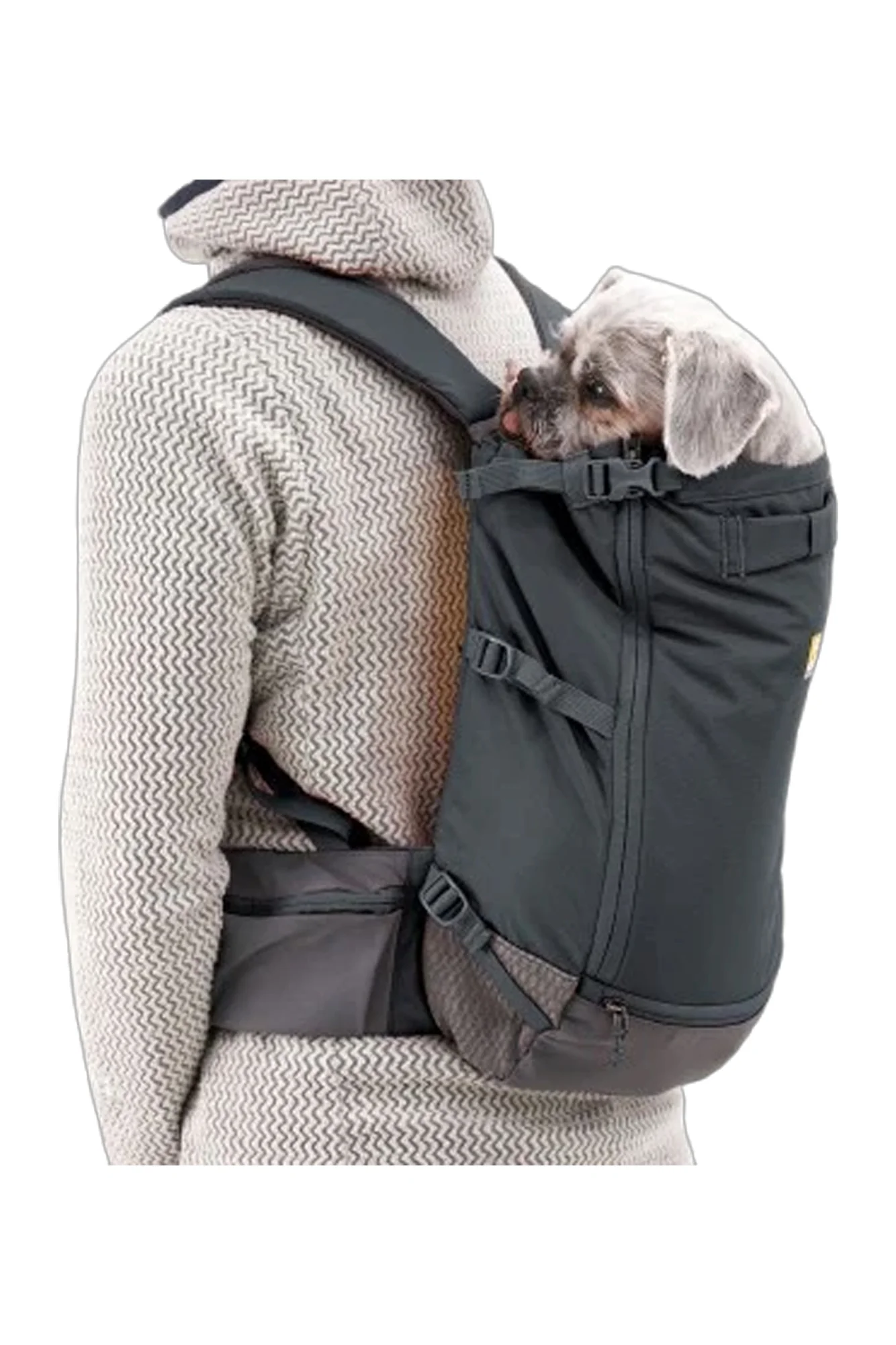 Ruffwear Hitch Hiker Basalt Gray Dog Backpack - Image 3