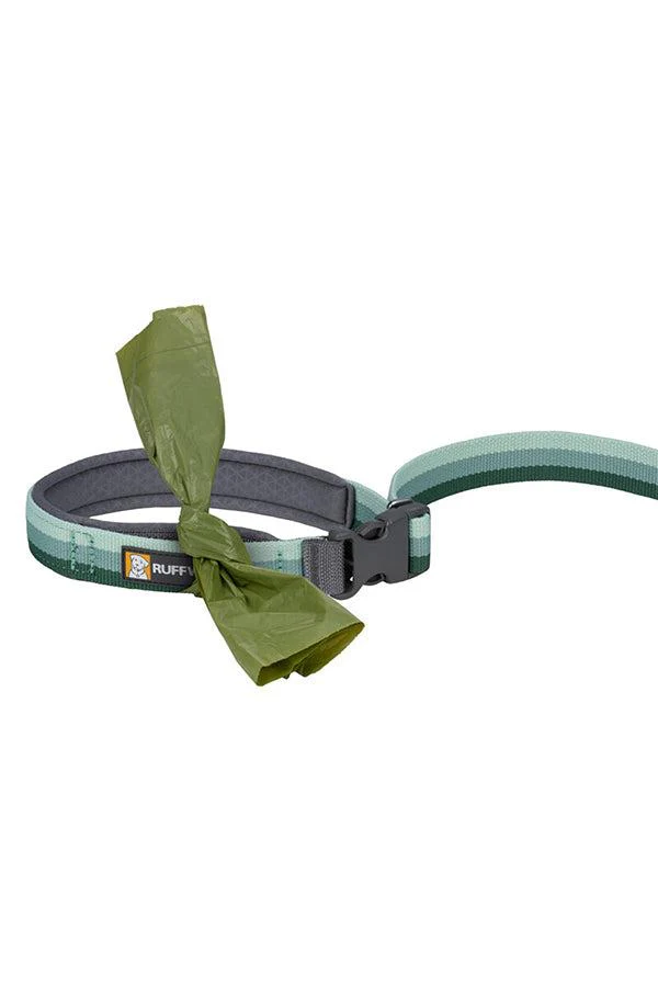 Ruffwear Roamer River Rock Green Bungee Dog Leash - Image 2