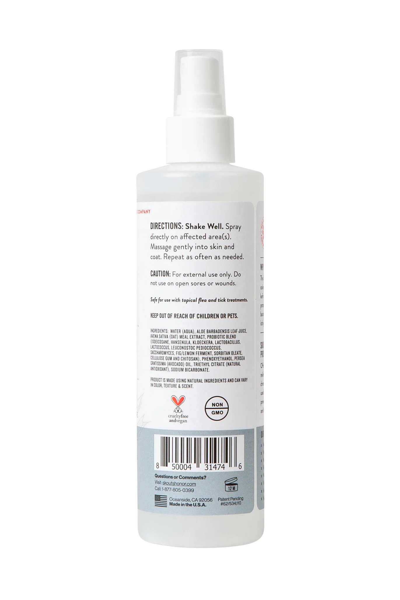 Skout's Honor Probiotic Itch Relief Spray - Image 2