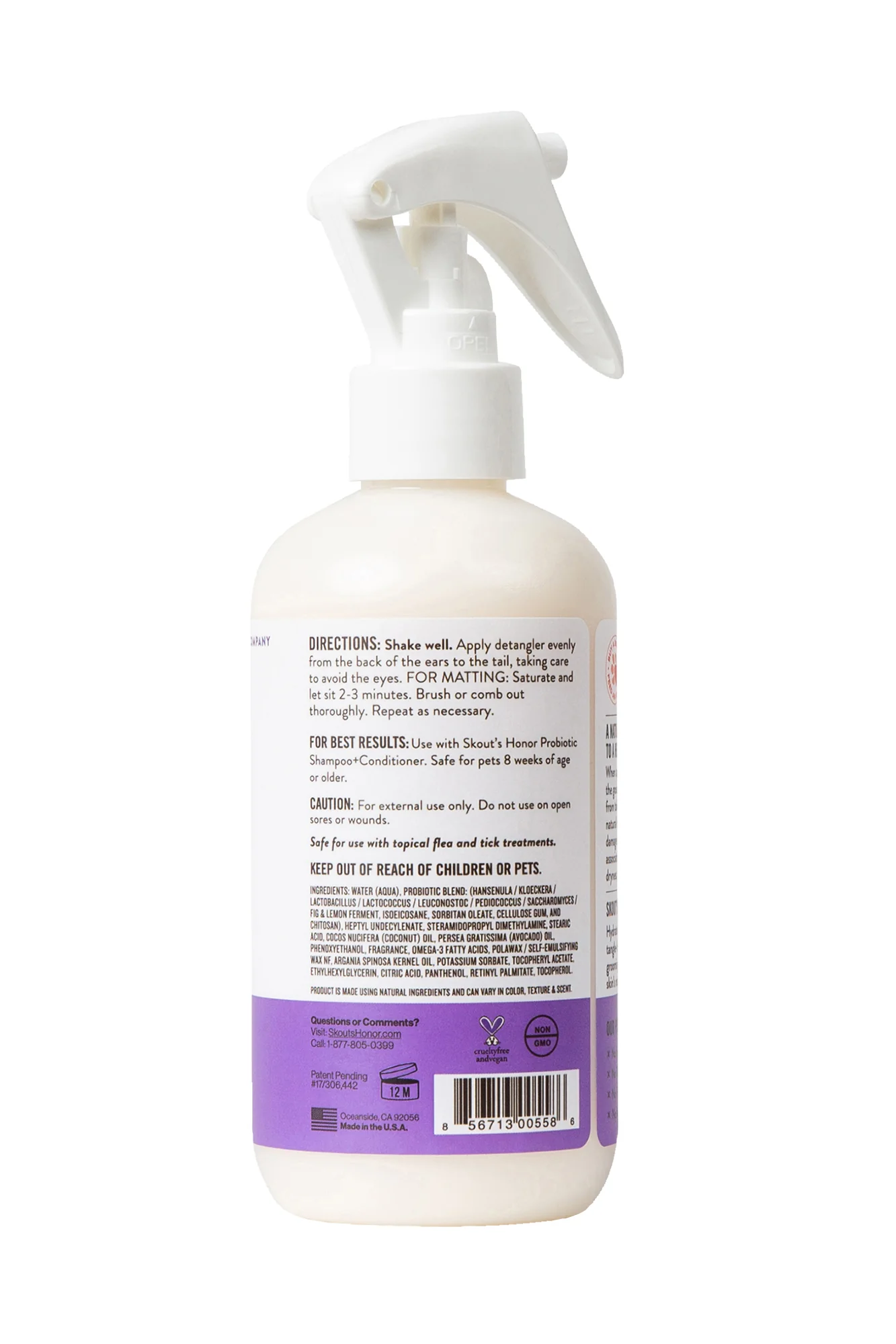 Skout's Honor Probiotic Lavender Detangler - Image 2