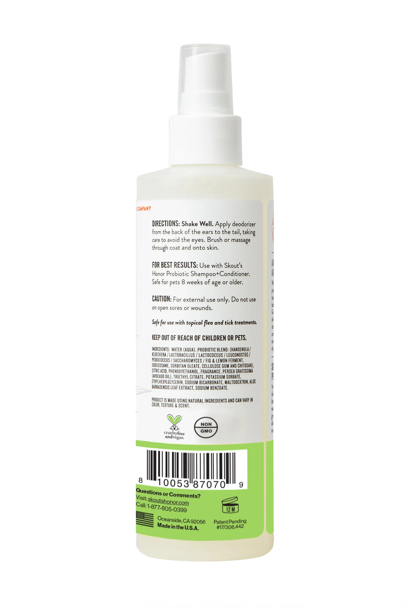 Skout's Honor Probiotic Sunkissed Coconut Deodorizer - Image 3