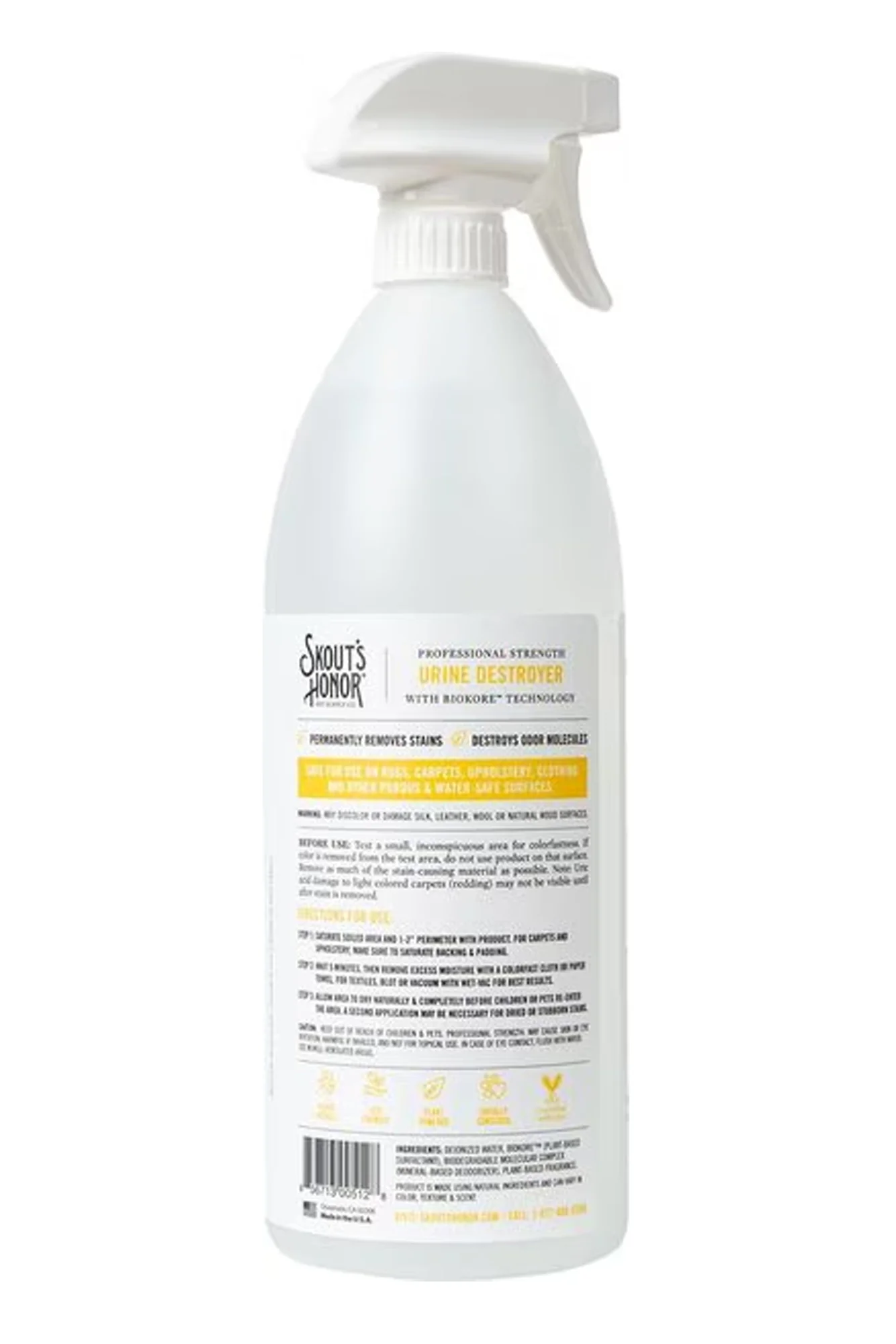 Skout's Honor Urine Destroyer for Carpets - Image 2