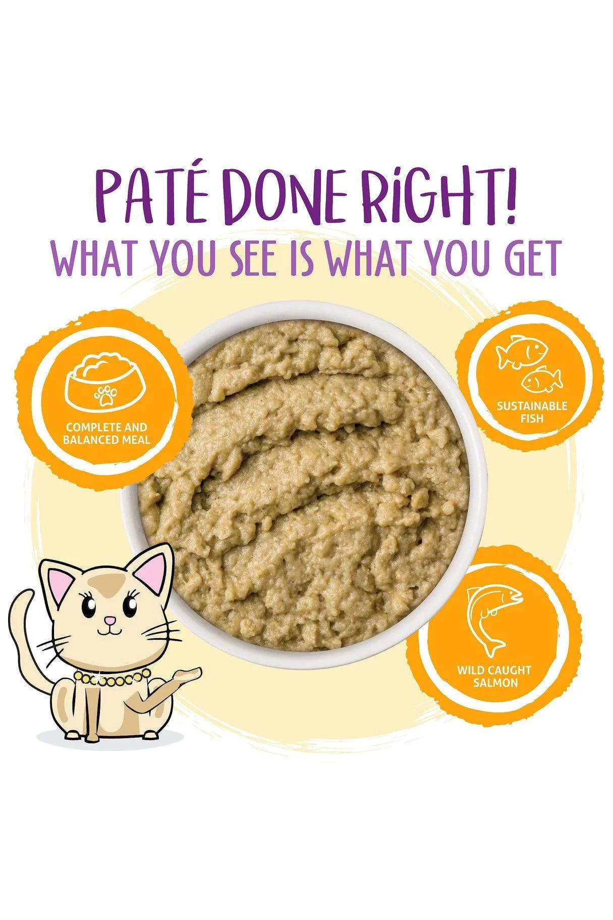 Weruva Slide N' Serve Pate The Slice is Right Puree Wet Cat Food Pouch - Image 4