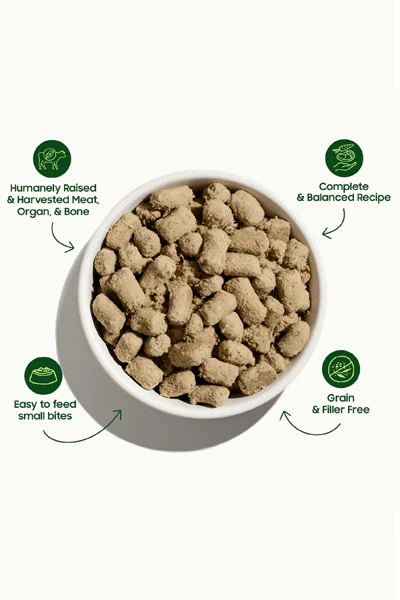 Small Batch Beef Small Bites Freeze-Dried Dog Food - Image 3