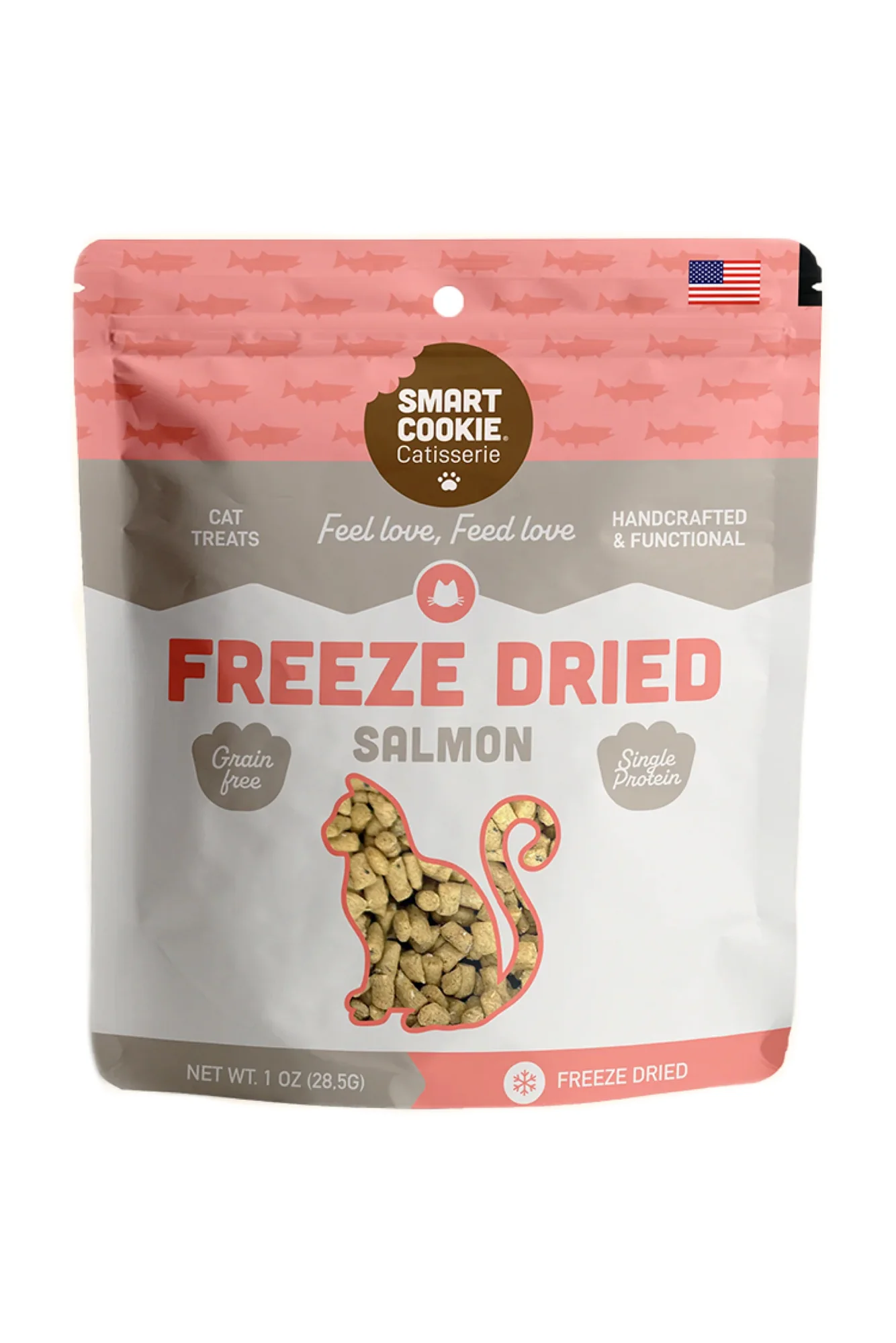 Smart Cookie Catisserie Freeze-Dried Salmon Bites Cat Treats