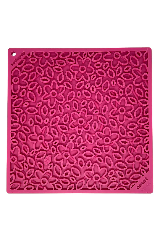 SodaPup Flower Power Pink Lickmat - Image 2